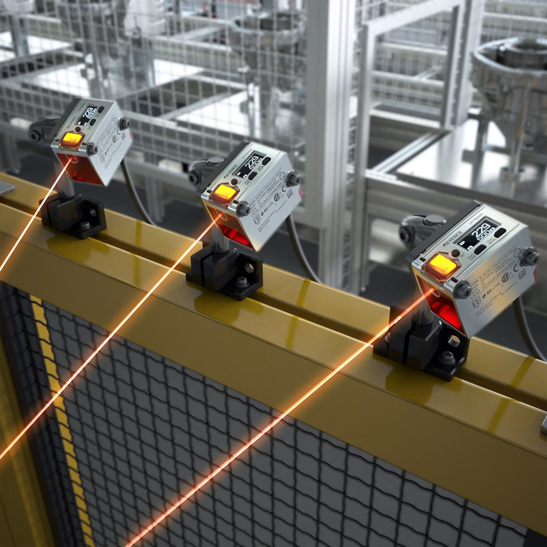 Sensores industriales de medición en línea de producción — Tecnolux Industrial